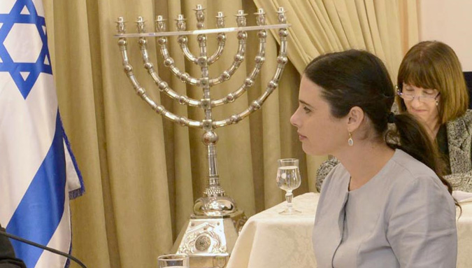 Ayelet Shaked, ministre de la Justice d'Israël (CC Mark Nayman) Ayelet Shaked, ministre de la Justice d'Israël (CC Mark Nayman)