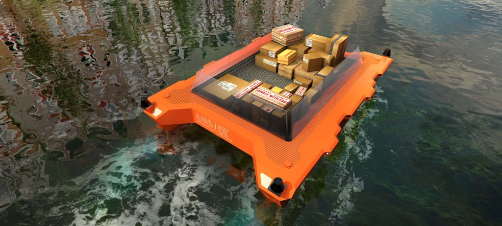 Robot bateau Amsterdam Robot bateau Amsterdam
