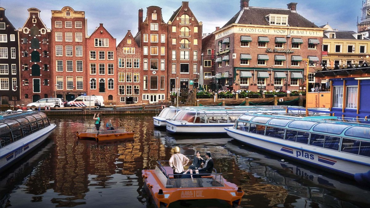 Robot bateau Amsterdam Robot bateau Amsterdam