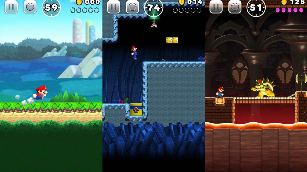 Super Mario Run. // Source : Numerama Super Mario Run. // Source : Numerama