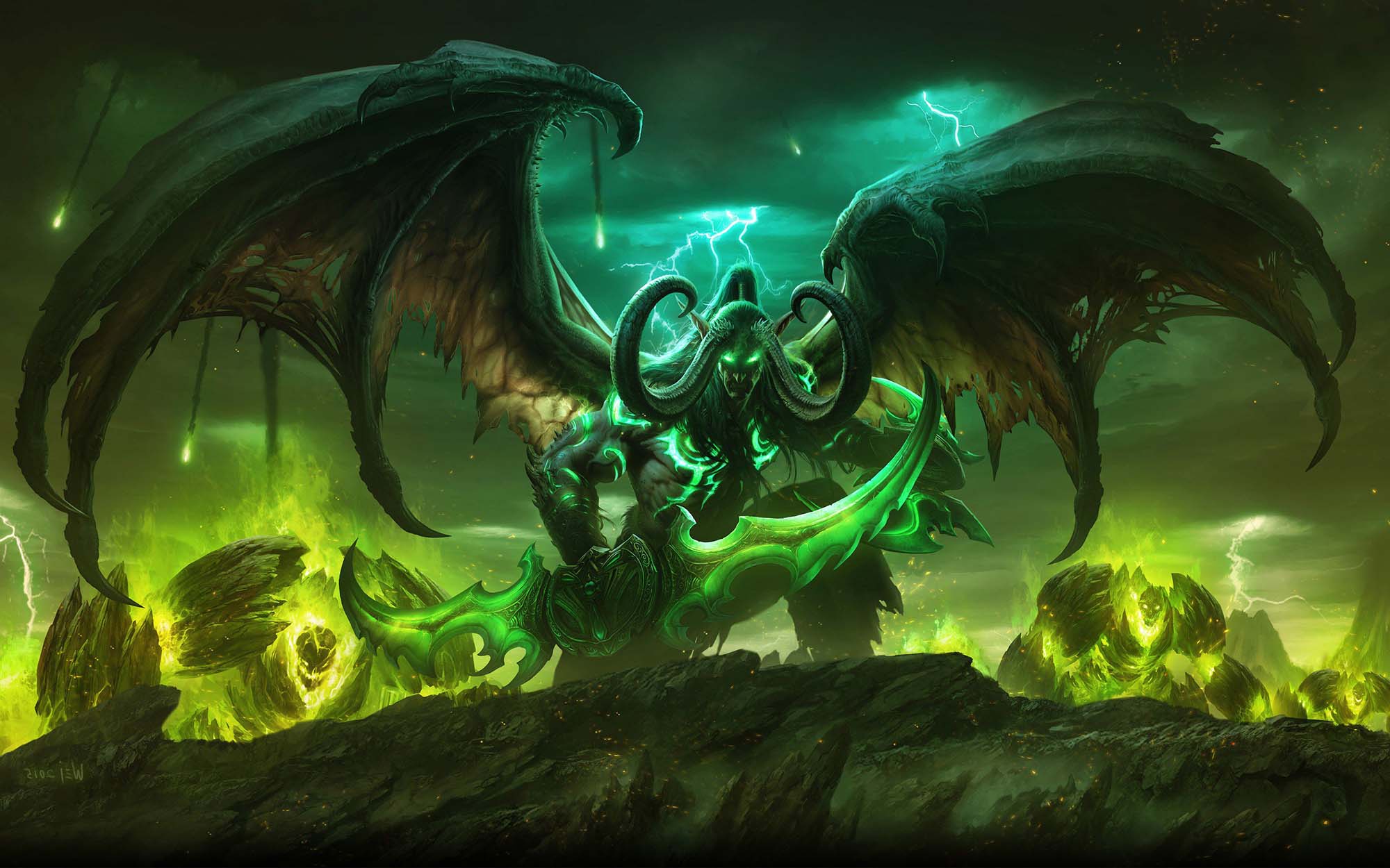 WoW Legion Illidan WoW Legion Illidan