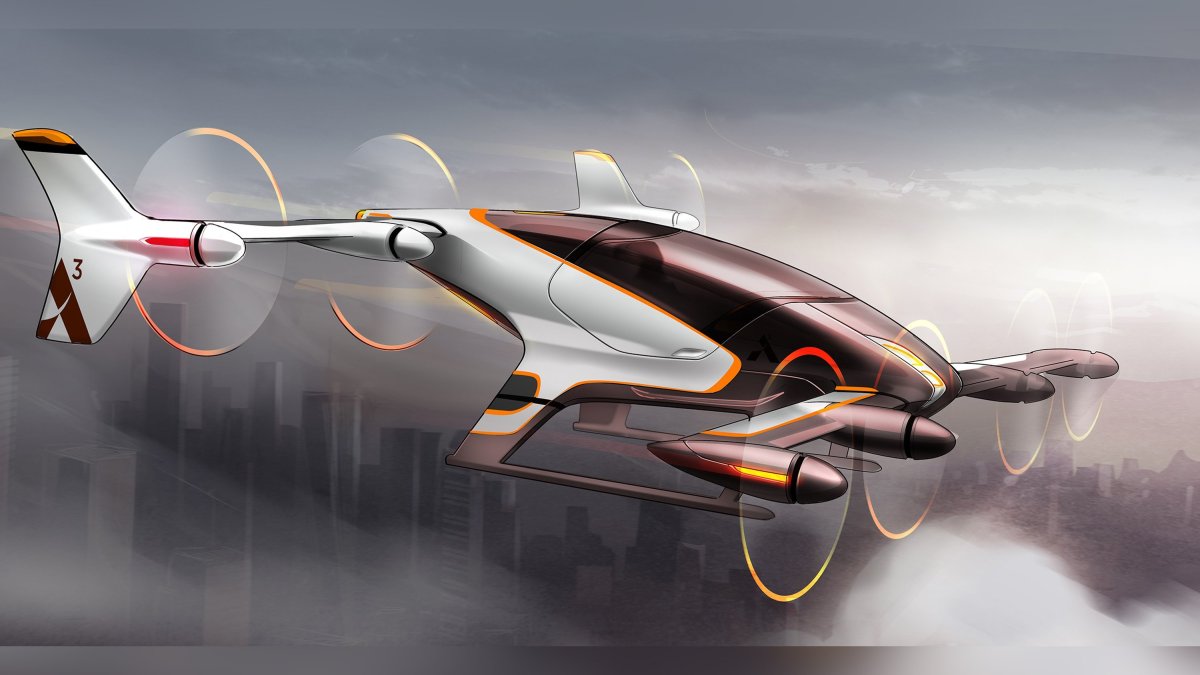 La voiture volante d'Airbus, concept La voiture volante d'Airbus, concept