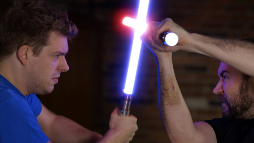 Duel au sabre. // Source : Corey Vidal Duel au sabre. // Source : Corey Vidal