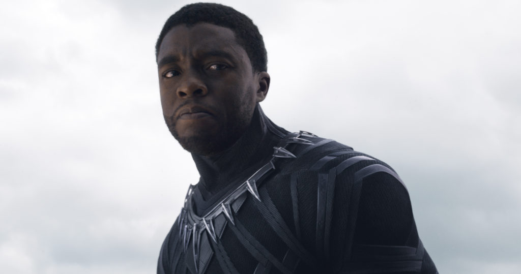Marvel's Captain America: Civil War..Black Panther/T'Challa (Chadwick Boseman)..Photo Credit: Film Frame..© Marvel 2016 Marvel's Captain America: Civil War..Black Panther/T'Challa (Chadwick Boseman)..Photo Credit: Film Frame..© Marvel 2016