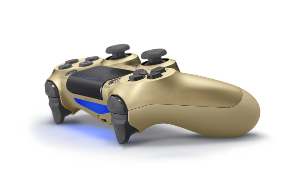 DualShock 4 Gold // Source : Sony DualShock 4 Gold // Source : Sony