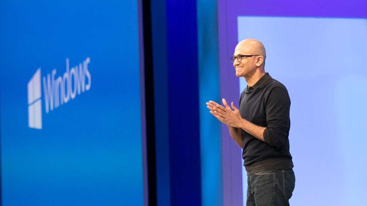Satya Nadella est le patron de Microsoft. // Source : Microsoft Satya Nadella est le patron de Microsoft. // Source : Microsoft