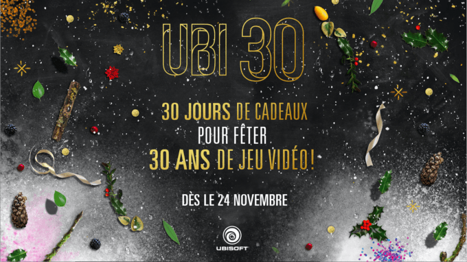 Ubi cadeau 30 ans Ubi cadeau 30 ans