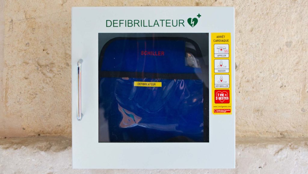 Un defibrillateur. // Source : Frédéric Bisson Un defibrillateur. // Source : Frédéric Bisson