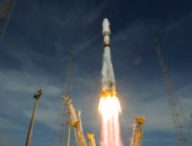 Le décollage de la mission Soyouz VS03. // Source : ESA