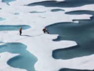 océan glace glacier gel froid