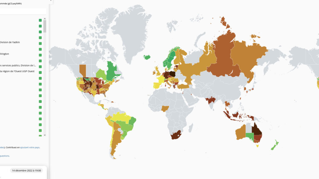 carte électricité carte électricité