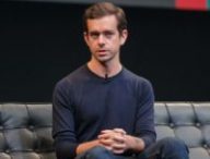 Jack Dorsey, lors d'une conférence. // Source : CC JD Lasica
