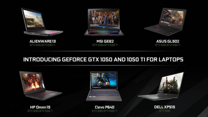 GTX 1050 laptop