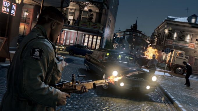 Fusillade dans Mafia 3. // Source : Capture d'écran Fusillade dans Mafia 3. // Source : Capture d'écran
