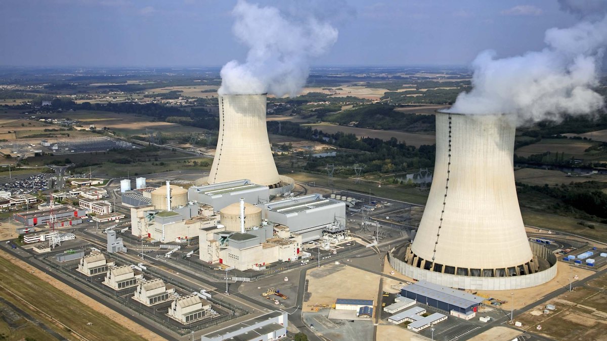 Vue aérienne de la centrale de Civaux // Source : Civaux-communication Vue aérienne de la centrale de Civaux // Source : Civaux-communication