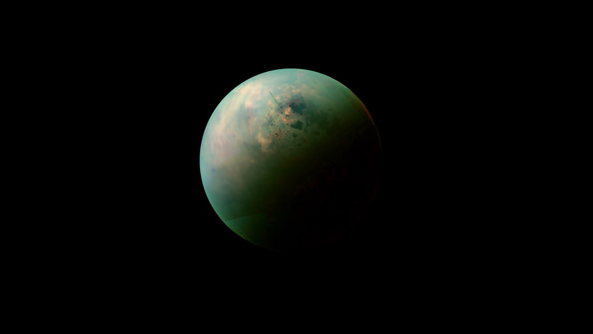 Titan, lune de Saturne. Titan, lune de Saturne.