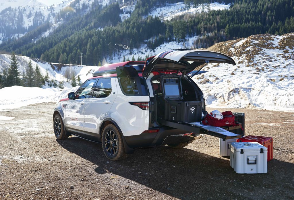 Land Rover Discovery Drone Land Rover Discovery Drone