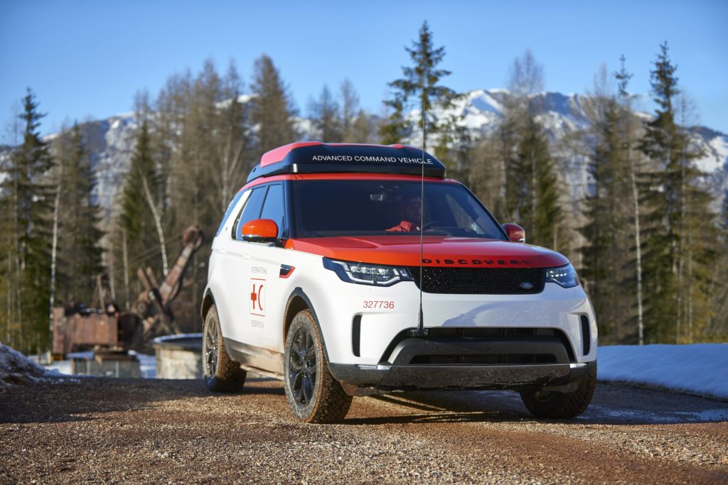 Land Rover Discovery Drone Land Rover Discovery Drone