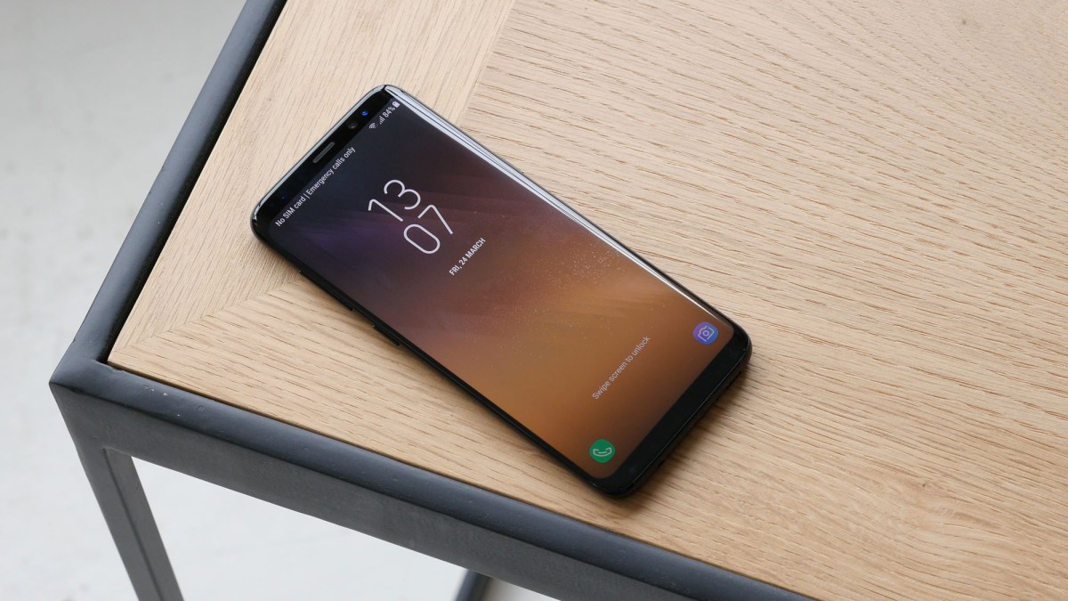 Le Samsung Galaxy S8. // Source : Numerama Le Samsung Galaxy S8. // Source : Numerama