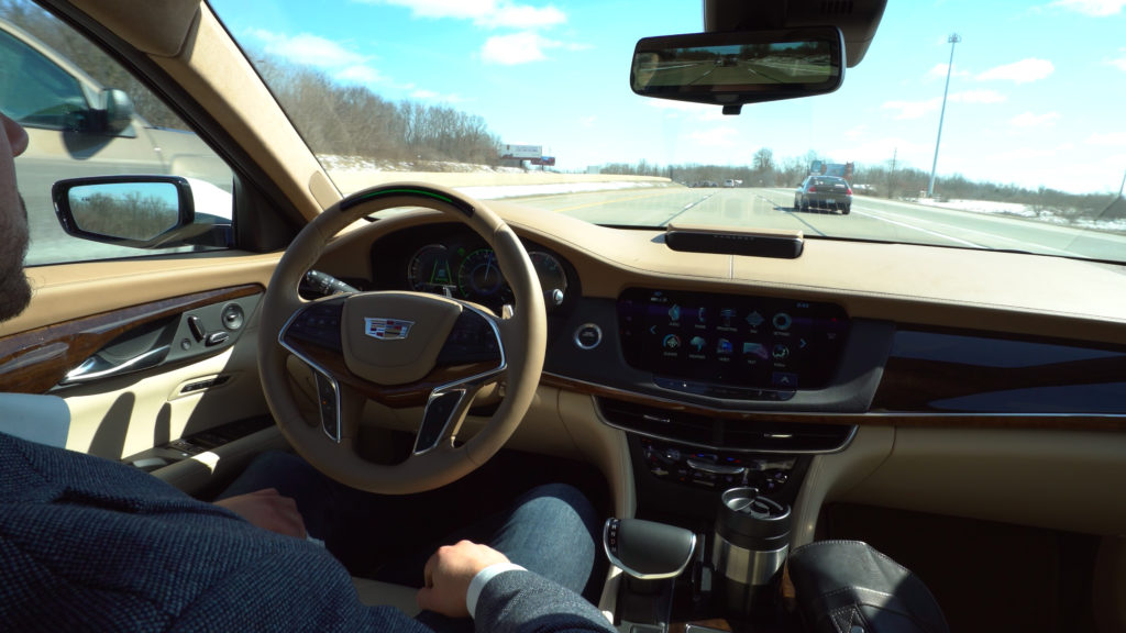 The 2018 Cadillac CT6 will feature Super Cruise™, the industry’s first true hands-free driving technology for the highway. The 2018 Cadillac CT6 will feature Super Cruise™, the industry’s first true hands-free driving technology for the highway.