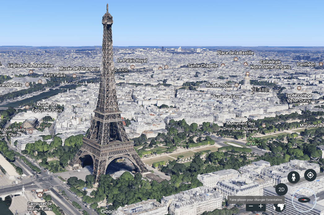 google earth eiffel tour google earth eiffel tour