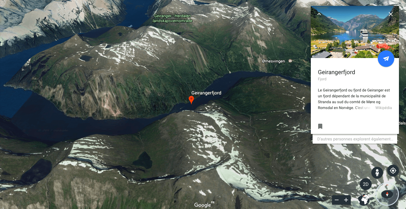 fjord google earth fjord google earth