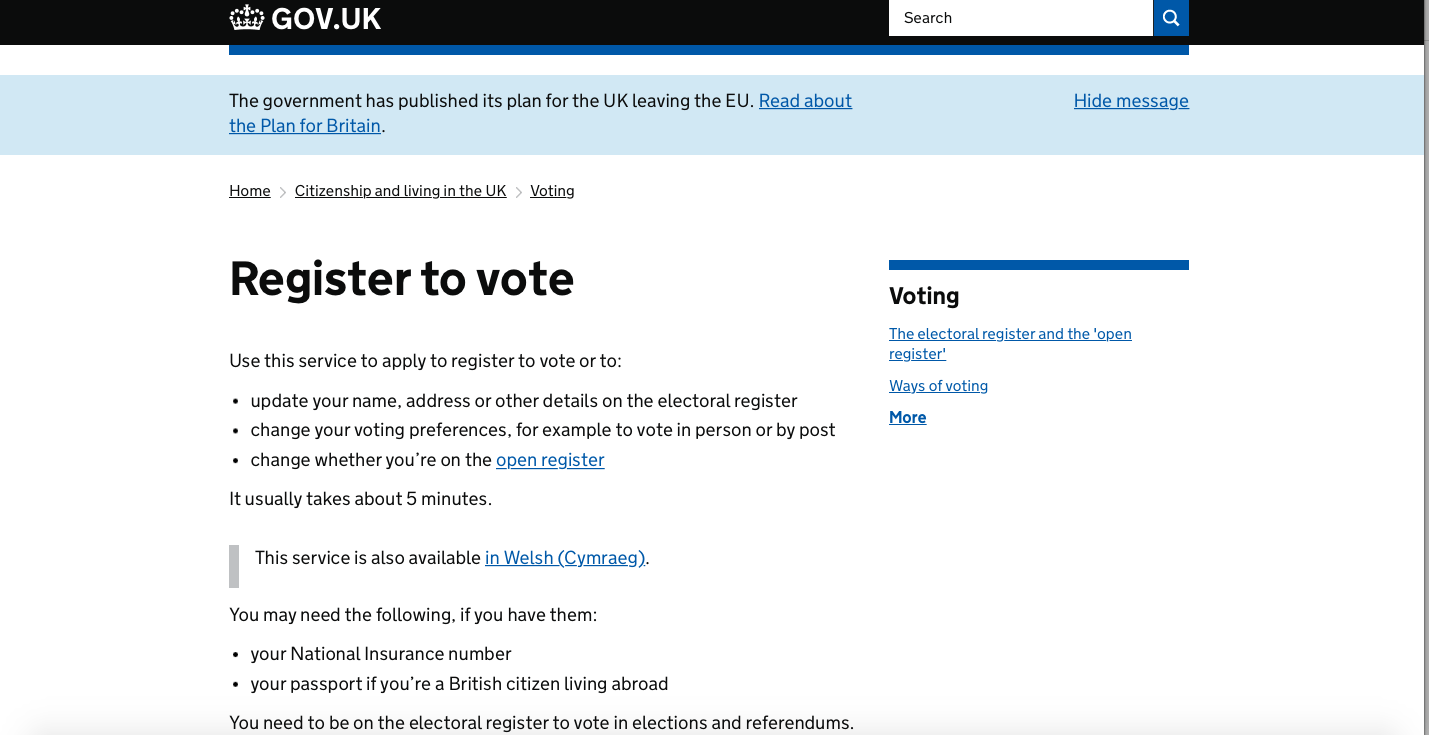 register to vote