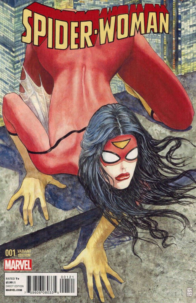 Couverture finalement publiée, avec un logo bien placé, dessinée par Milo Manara