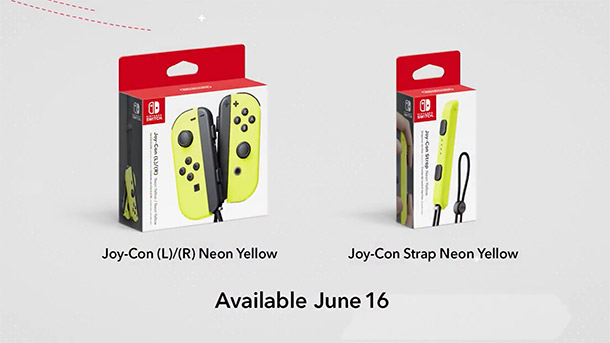 Joy-Con jaune Joy-Con jaune