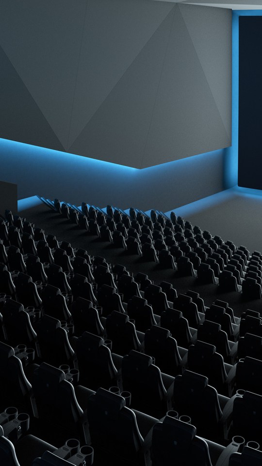 Une salle Dolby Cinema. // Source : Dolby