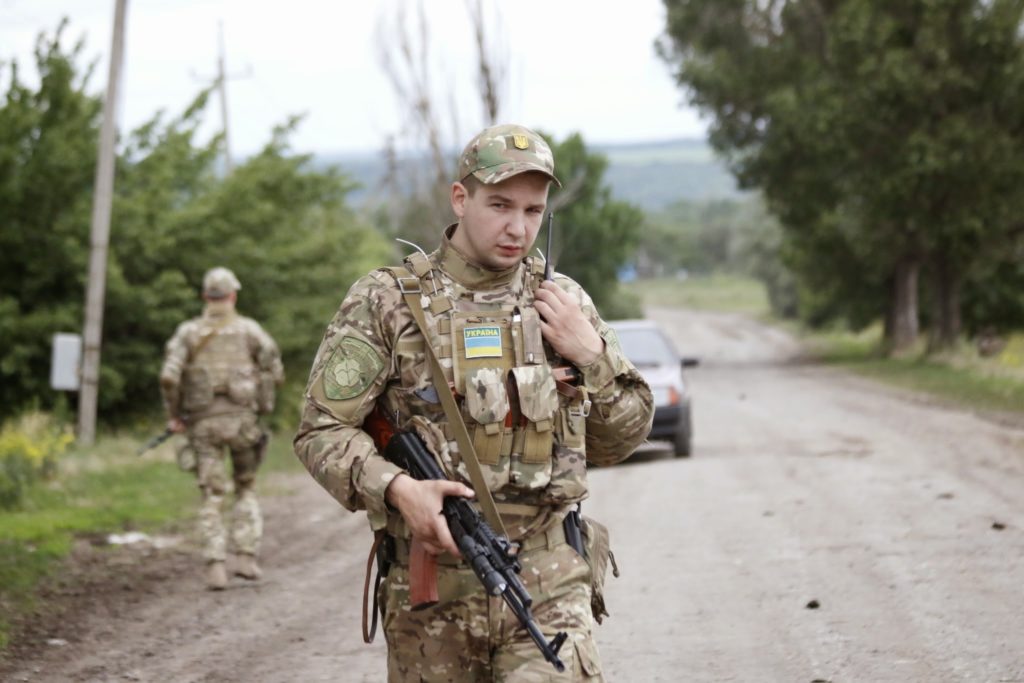 Soldat ukrainien, Donbass, 2014 / CC. Wiki Soldat ukrainien, Donbass, 2014 / CC. Wiki