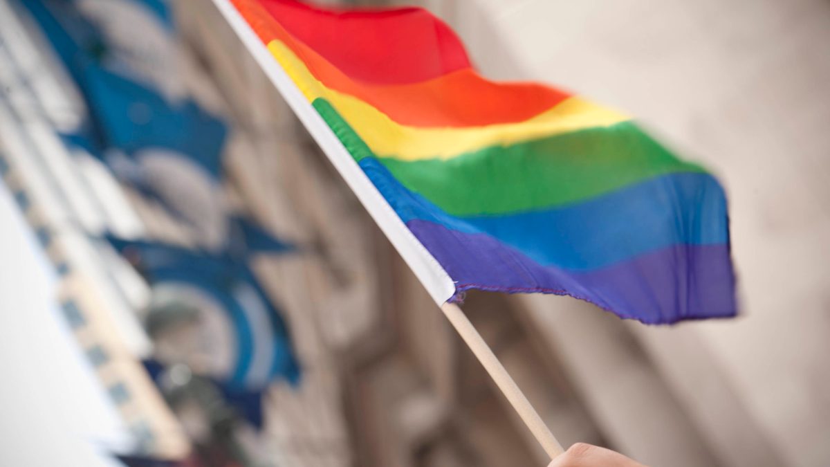 Un drapeau LGBT (image d'illustration) // Source : Flickr Un drapeau LGBT (image d'illustration) // Source : Flickr
