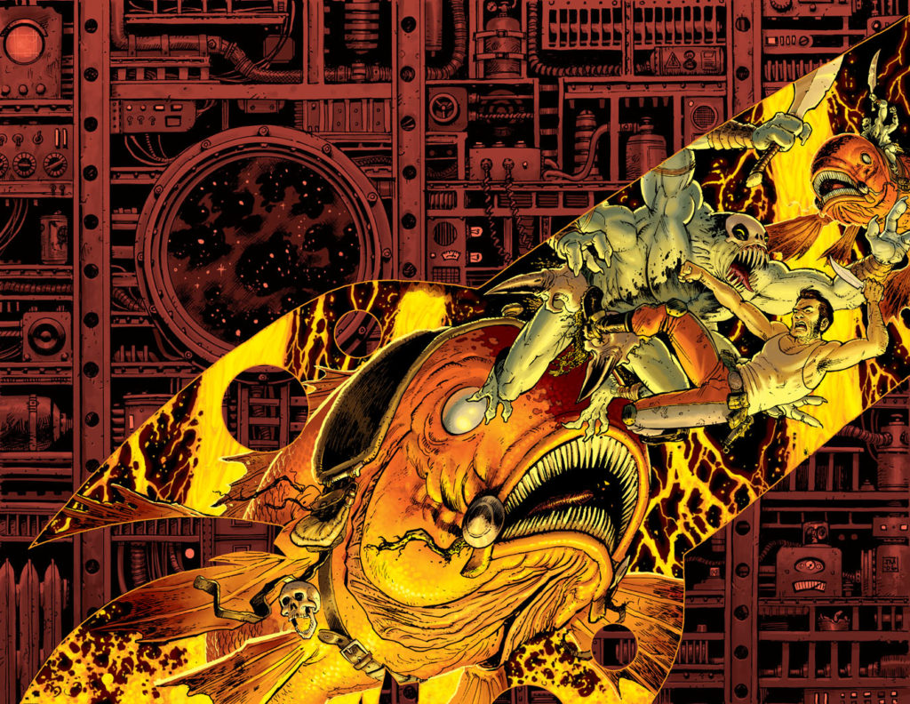 Fear Agent, par Tony Moore. Fear Agent, par Tony Moore.
