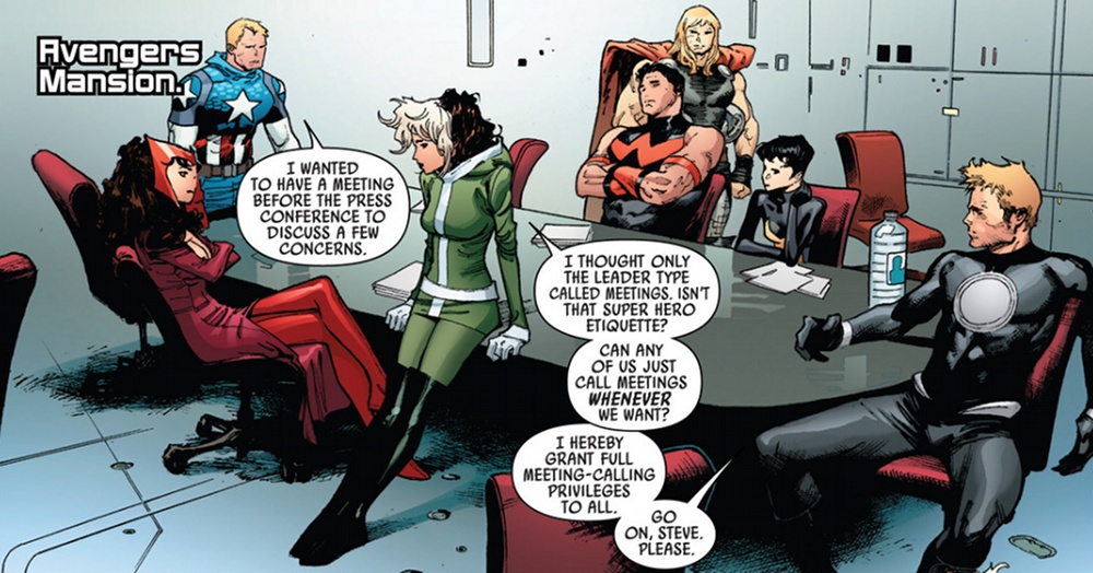 Uncanny Avengers, par Olivier Coipel Uncanny Avengers, par Olivier Coipel