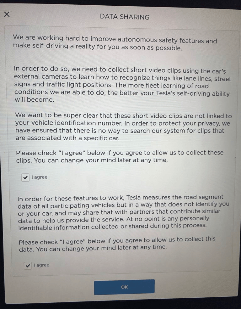 tesla-data-sharing-policy
