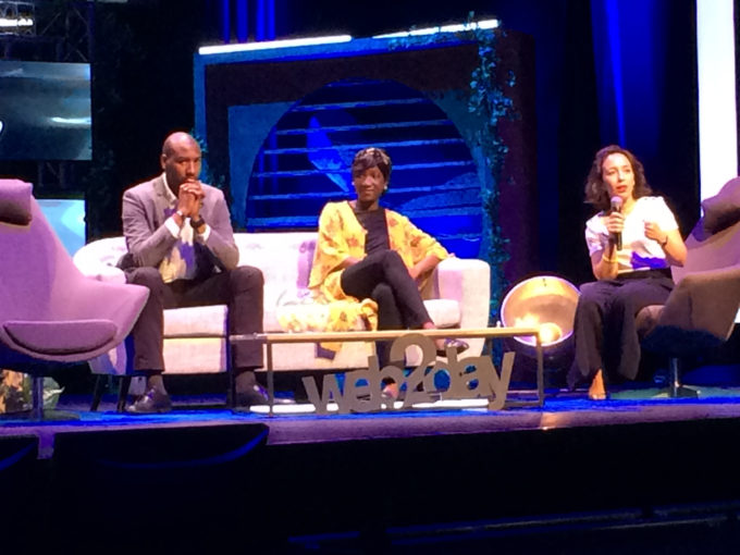 De gauche à droite : Moussa Camara, Raodath Aminou et Salima Maloufi Talhi De gauche à droite : Moussa Camara, Raodath Aminou et Salima Maloufi Talhi