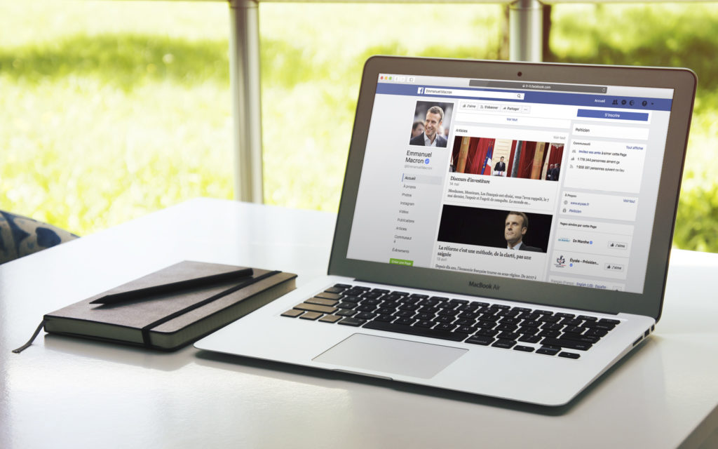 facebook macron facebook macron