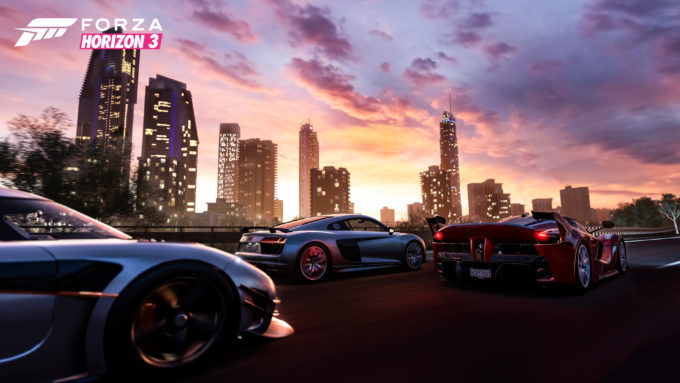 Forza Horizon 3 City Skyline Forza Horizon 3 City Skyline