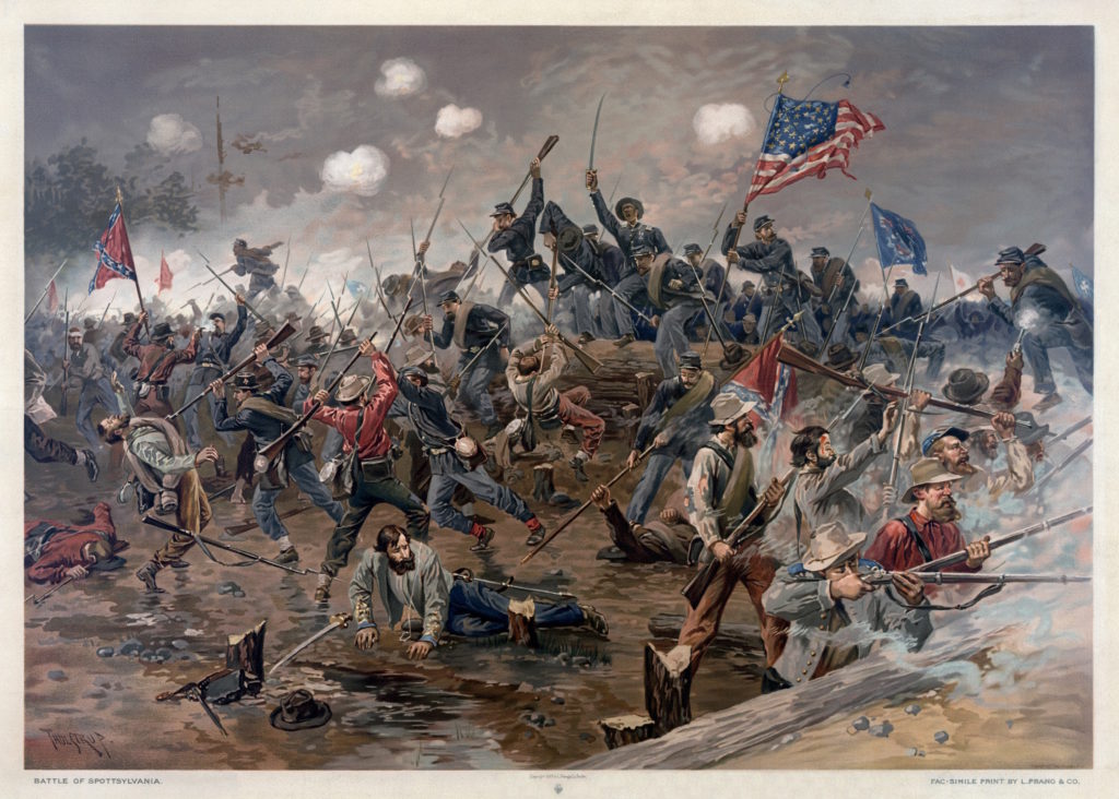 battle_of_spottsylvania_by_thure_de_thulstrup battle_of_spottsylvania_by_thure_de_thulstrup