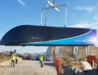Une capsule imaginée par Hyperloop One. // Source : Virgin Hyperloop One