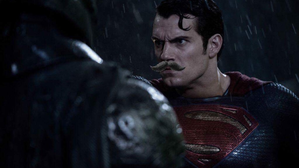 Superman moustache // Source : Numerama Superman moustache // Source : Numerama