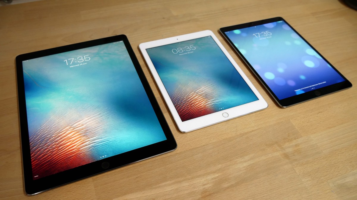 iPad Pro 2017 12,9, iPad Pro 2016 9,7, iPad Pro 2017 10,5 // Source : Numerama iPad Pro 2017 12,9, iPad Pro 2016 9,7, iPad Pro 2017 10,5 // Source : Numerama