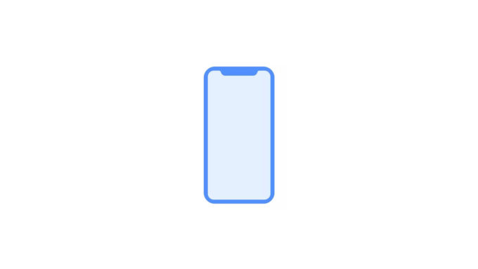 iPhone encoche // Source : Apple
