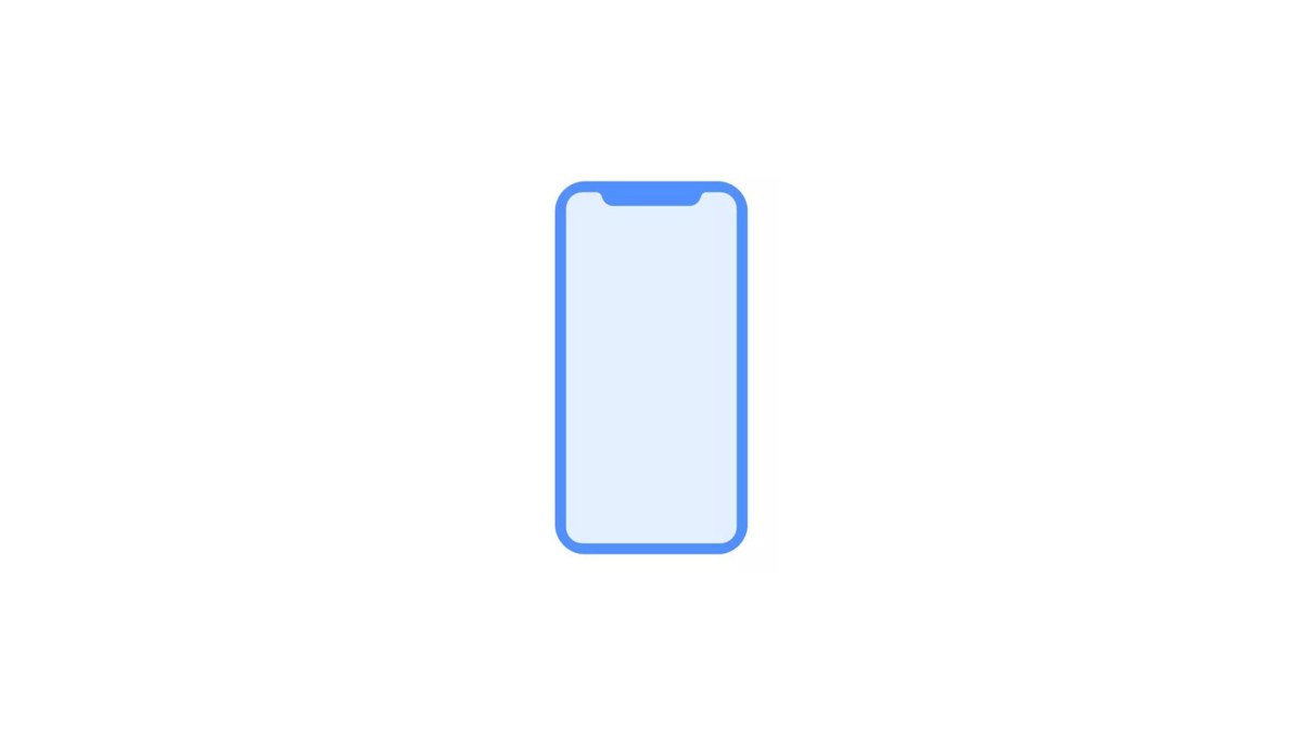 iPhone encoche // Source : Apple iPhone encoche // Source : Apple