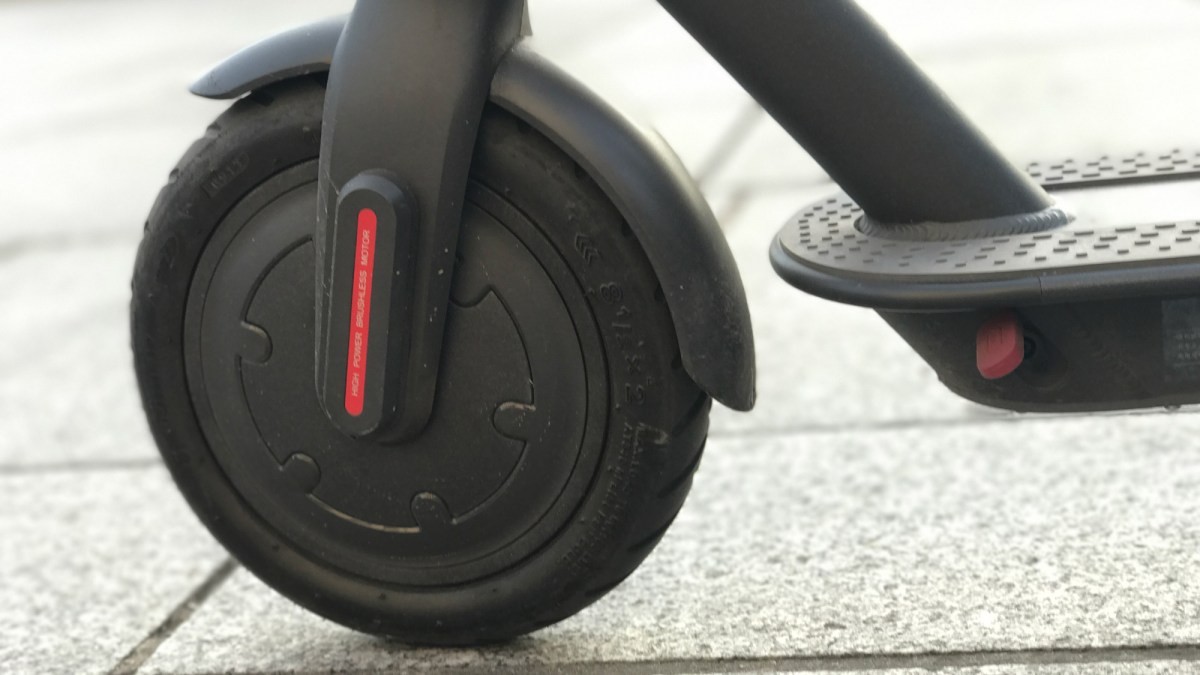 La trottinette électrique Xiaomi M365. // Source : Numerama La trottinette électrique Xiaomi M365. // Source : Numerama