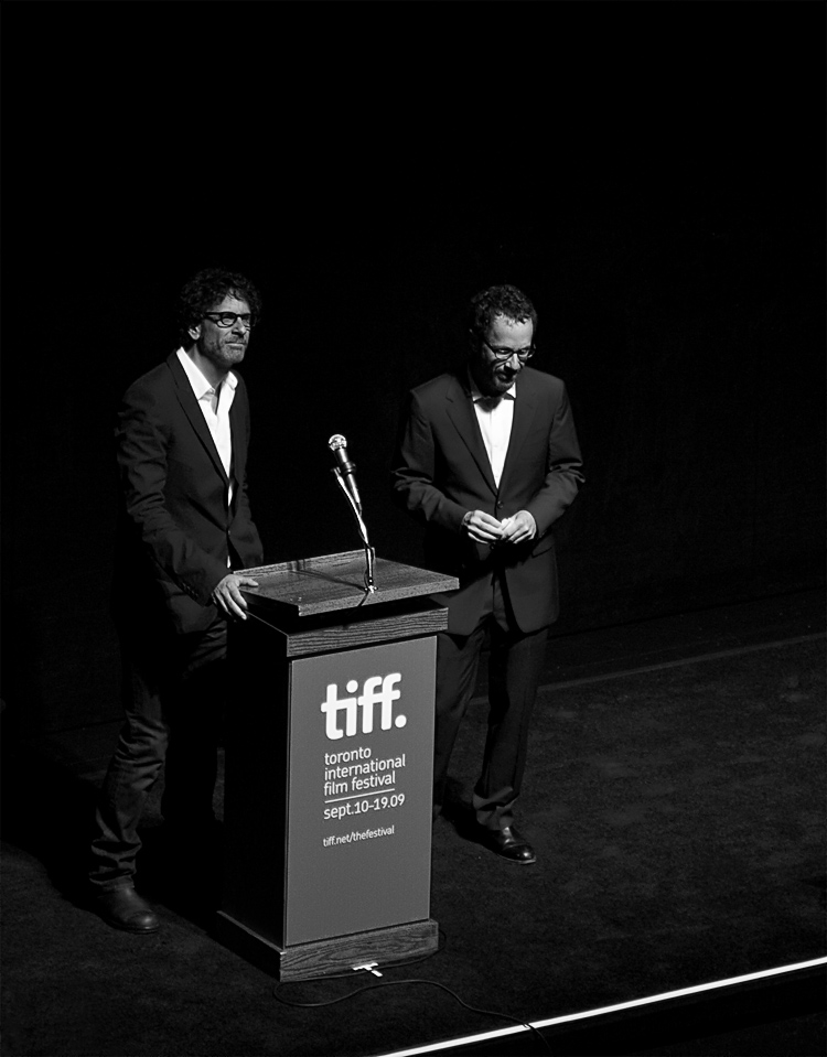 Joel et Ethan Coen lors du Toronto International Film Festival en 2009 - (c) Reza Vaziri Joel et Ethan Coen lors du Toronto International Film Festival en 2009 - (c) Reza Vaziri