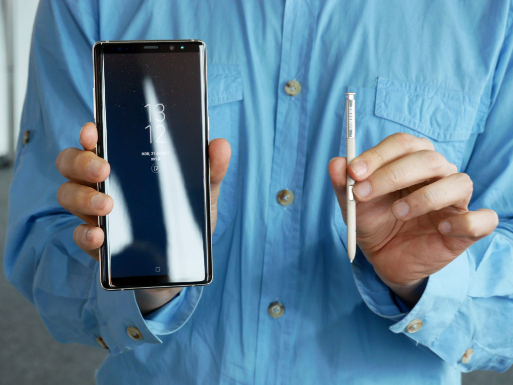 Galaxy Note 8 // Source : Ulrich Rozier pour Numerama Galaxy Note 8 // Source : Ulrich Rozier pour Numerama