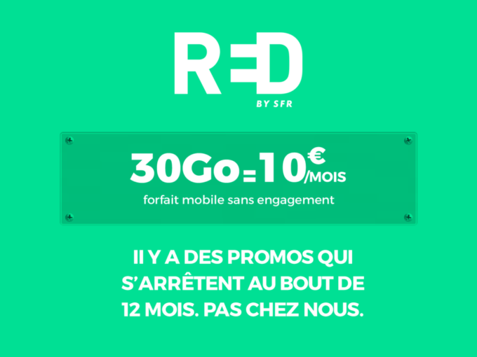 L'offre Red par SFR