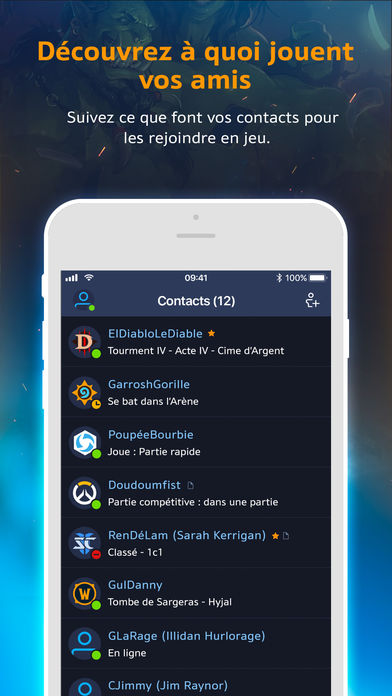 Application Blizzard Battle.net Application Blizzard Battle.net