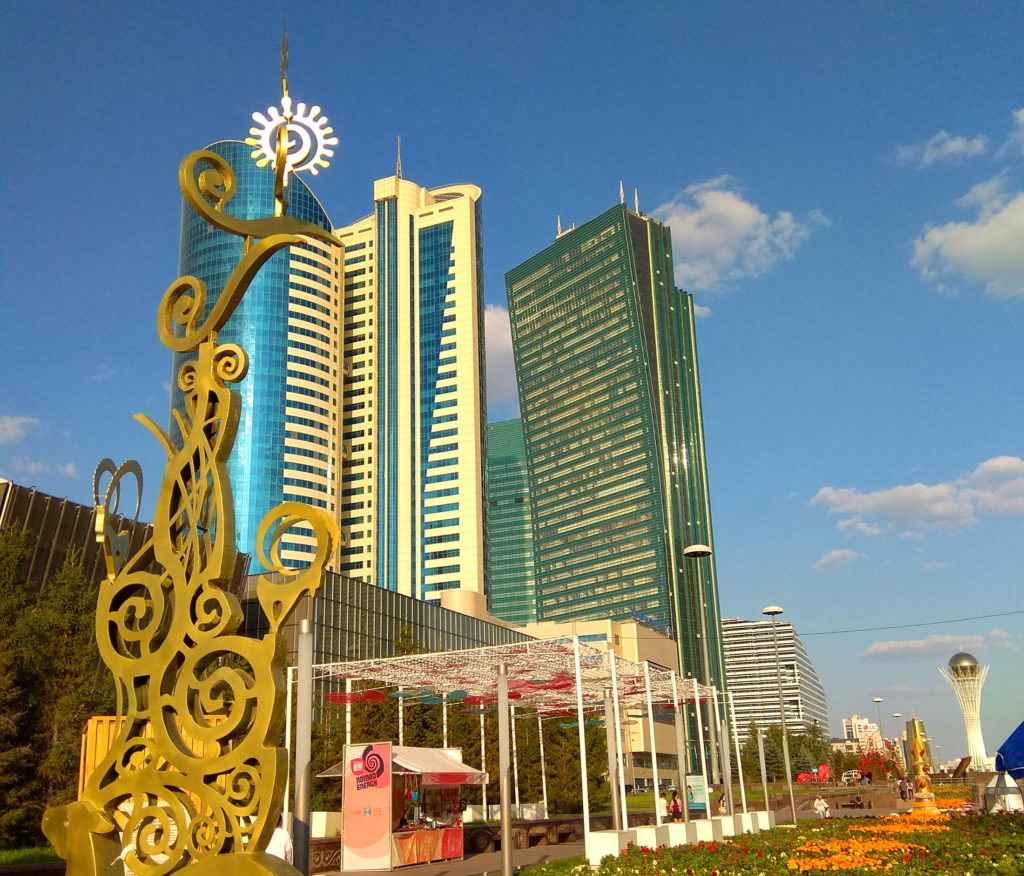 Astana, capitale politique du Kazakhstan. Astana, capitale politique du Kazakhstan.
